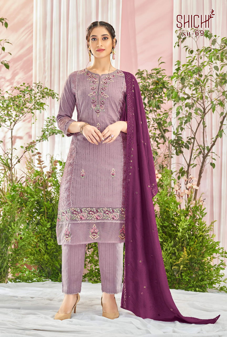 Shichi saanjh Heavy Festive Wear Designer Readymade Salwar Suit Collection